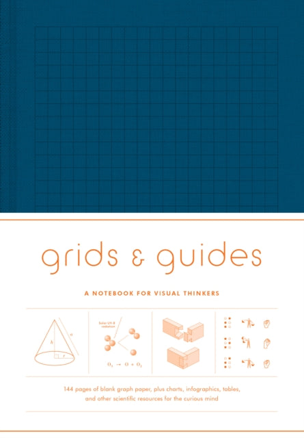 Grids & Guides (Navy) Notebook