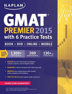 Kaplan GMAT  Premier 2015 with 6 Practice Tests