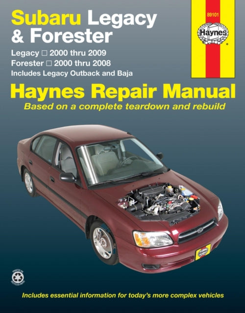 Subaru Legacy/Forester Automotive Repair Manual: 2000-09
