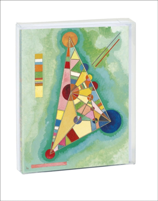 Variegation in the Triangle, Vasily Kandinsky Notecard Set