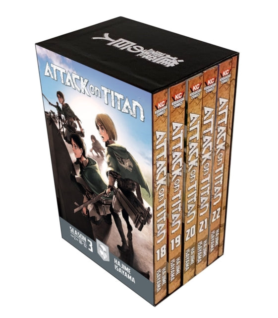 Attack On Titan Season 3 Part 2 Manga Box Set