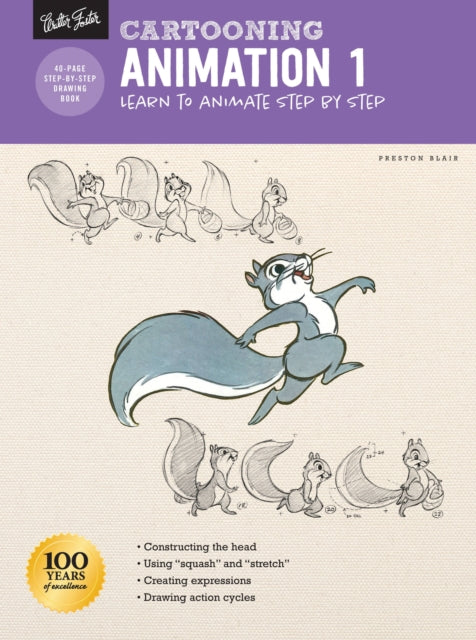 Cartooning: Animation 1 with Preston Blair - Learn to animate step by step