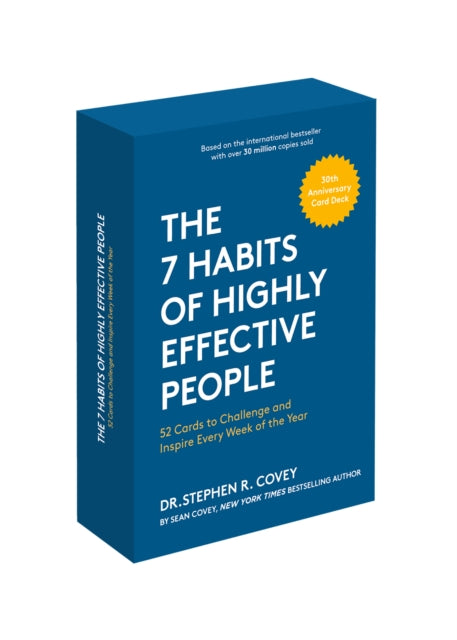 The 7 Habits of Highly Effective People - 30th Anniversary Card Deck