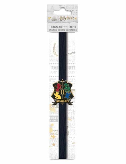 Harry Potter: Hogwarts Crest Enamel Charm Bookmark