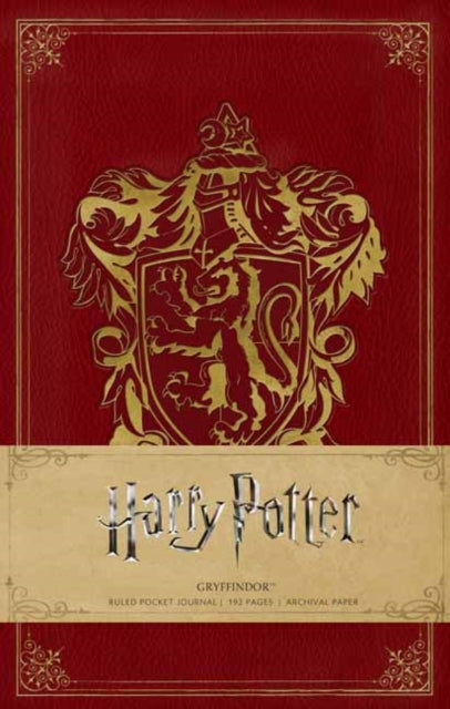 Harry Potter: Gryffindor Ruled Pocket Jo