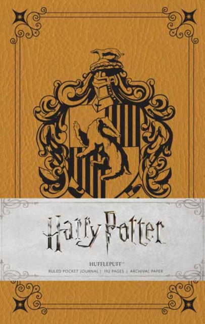 Harry Potter: Hufflepuff Ruled Pocket Jo