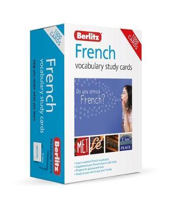 Berlitz French Study Cards (Language Flash Cards)
