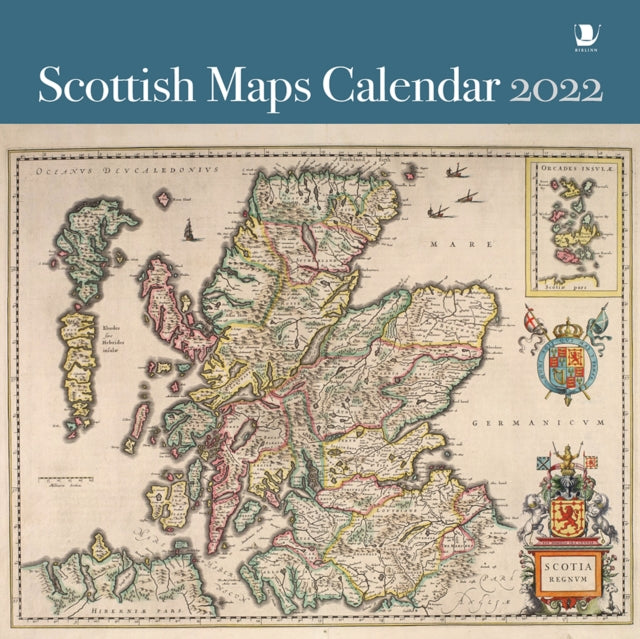Scottish Maps Calendar 2022