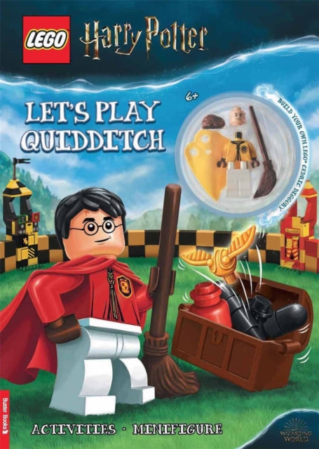 LEGO (R) Harry Potter (TM): Let's Play Quidditch Activity Book (with Cedric Diggory minifigure)