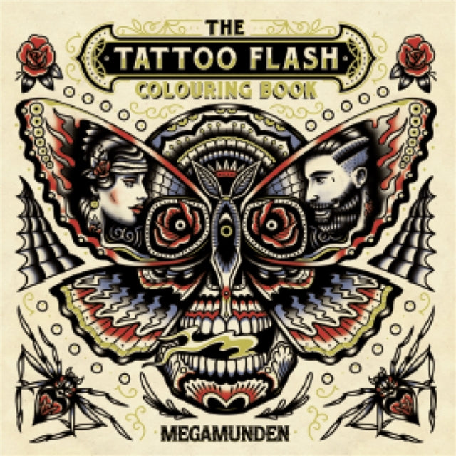 Tattoo Flash Colouring Book