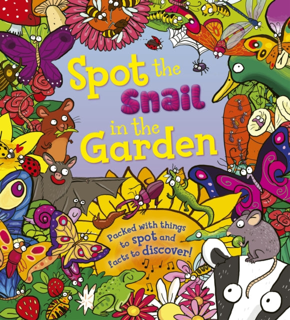 Spot the Snail in the Garden