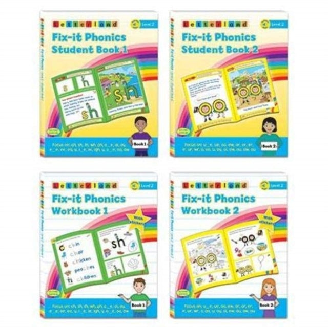 Fix-it Phonics - Level 2 - Student Pack  (2nd Edition)