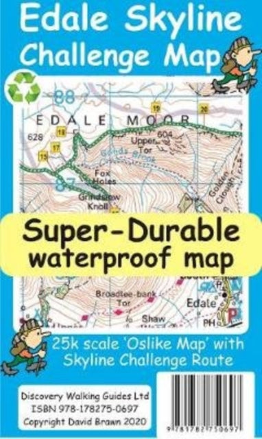 Edale Skyline Challenge Map