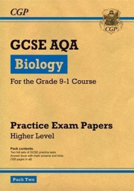 GCSE Biology AQA Practice Papers: Higher Pack 2