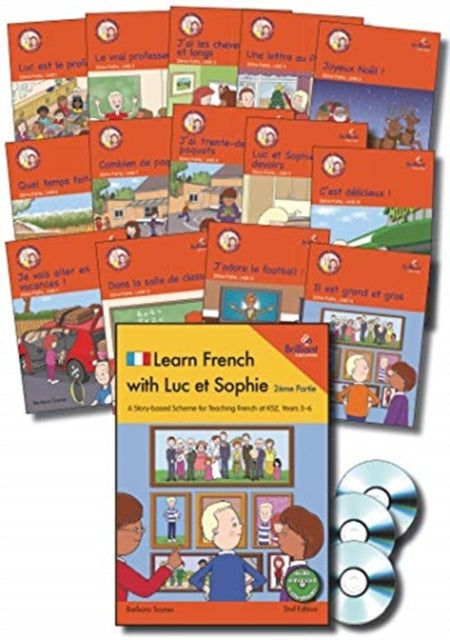 Learn French with Luc et Sophie 2eme Partie (Part 2) Starter Pack Years 5-6 (2nd edition)