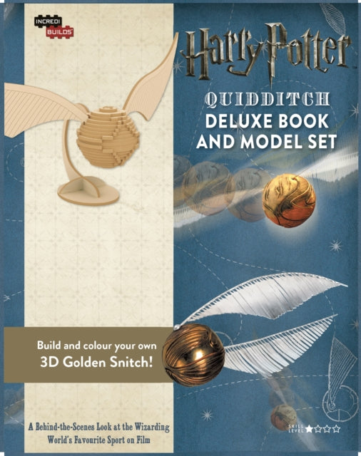 IncrediBuilds: Quidditch: Deluxe Book and Model Set