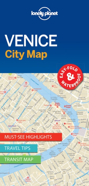 Lonely Planet Venice City Map