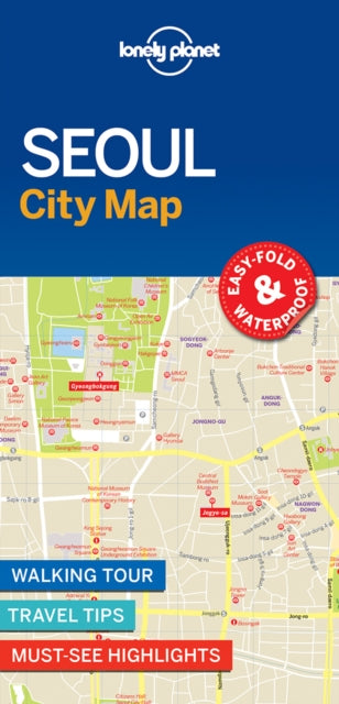 Lonely Planet Seoul City Map