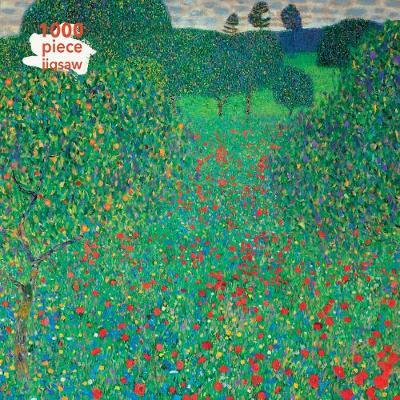 Adult Jigsaw Gustav Klimt: Poppy Field - 1000 piece jigsaw