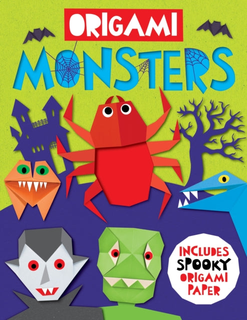 Origami Monsters - Includes spooky origami paper