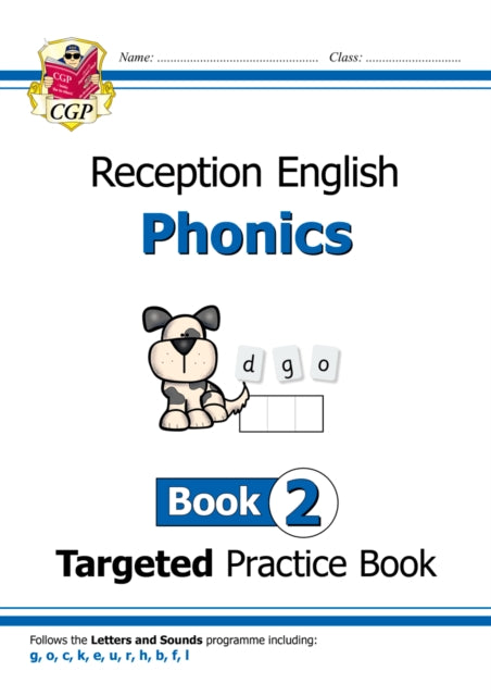 Reception English Phonics Targeted Practice Book - Book 2