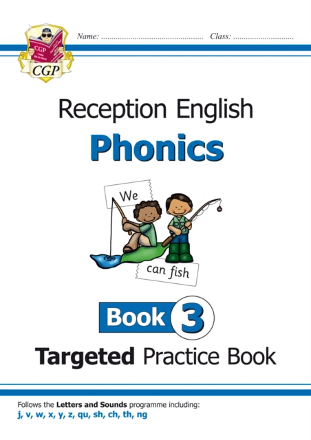 Reception English Phonics Targeted Practice Book - Book 3