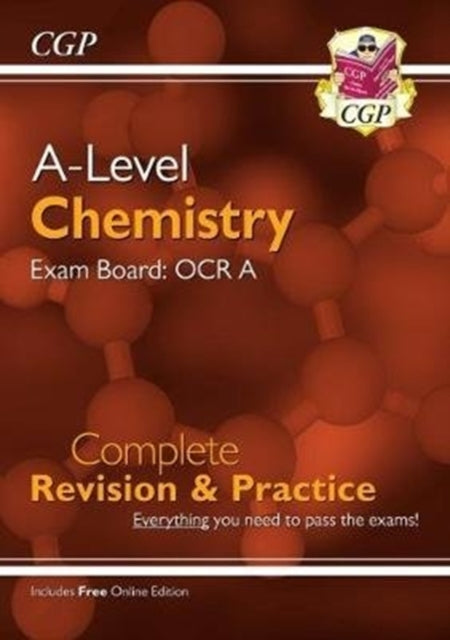 A-Level Chemistry: OCR A Year 1 & 2 Complete Revision & Practice with Online Edition: for the 2025 and 2026 exams