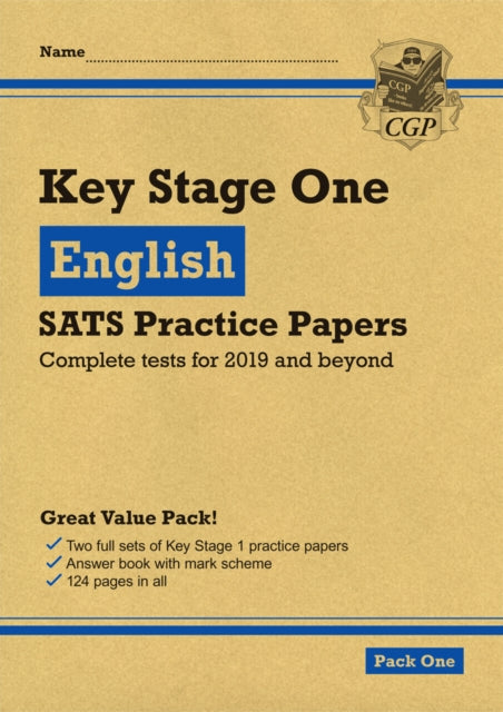 KS1 English SATS Practice Papers: Pack 1 (for end of year assessments)