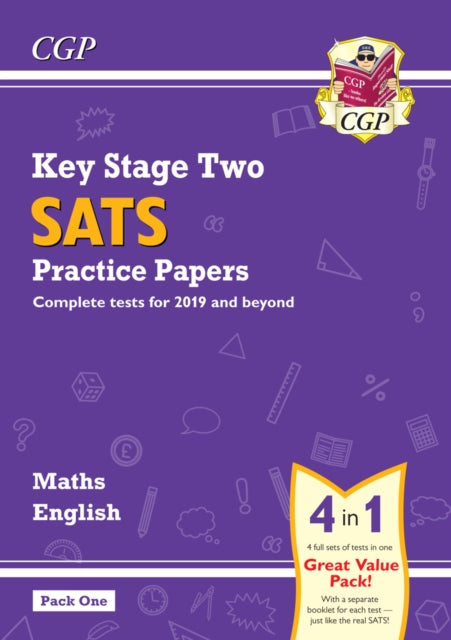 KS2 Maths & English SATS Practice Papers: Pack 1 - for the 2025 tests (with free Online Extras)