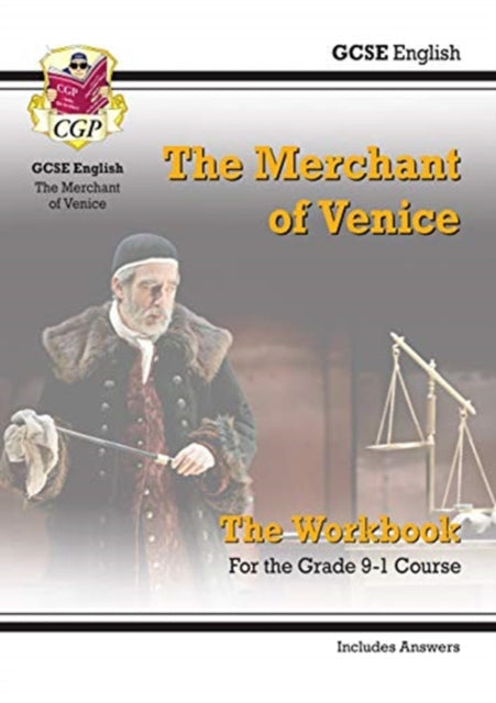 GCSE English Shakespeare - The Merchant of Venice Workbook (includes Answers): for the 2024 and 2025 exams