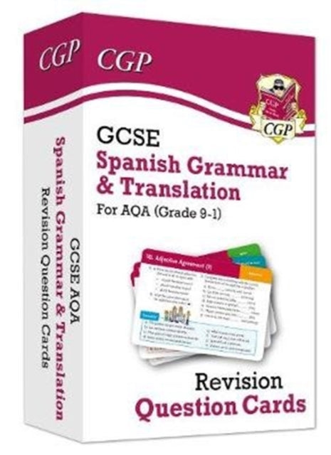 GCSE AQA Spanish: Grammar & Translation Revision Question Cards (For exams in 2025)