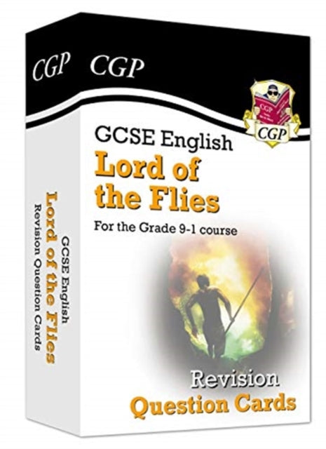 New Grade 9-1 GCSE English - Lord of the Flies Revision Question Cards