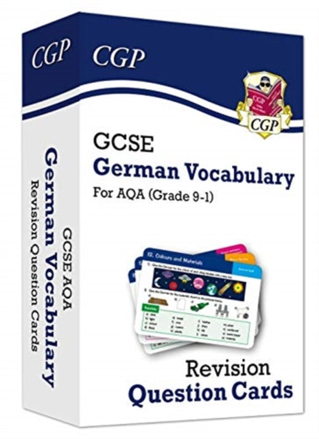 GCSE AQA German: Vocabulary Revision Question Cards (For exams in 2025)