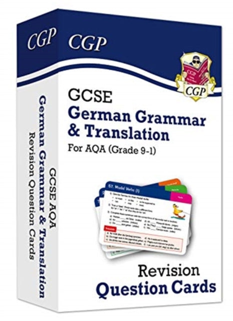 GCSE AQA German: Grammar & Translation Revision Question Cards (For exams in 2025)