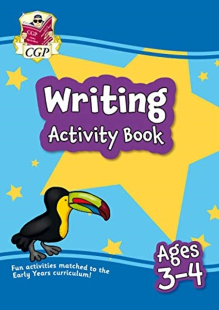 Writing Activity Book for Ages 3-4 (Preschool)