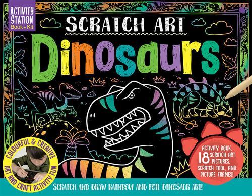 SCRATCH ART DINOSAURS
