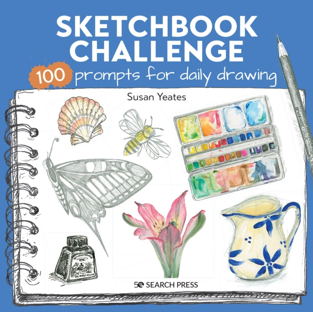 Sketchbook Challenge - 100 Prompts for Daily Drawing