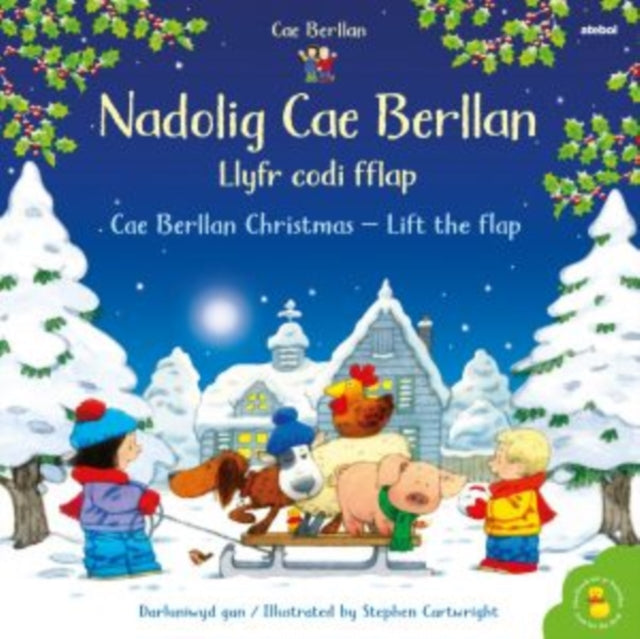 Nadolig Cae Berllan - Llyfr Codi Fflap / Cae Berllan Christmas - Lift the Flap