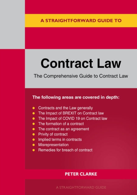 A Straightforward Guide To Contract Law - Revised Edition - 2023