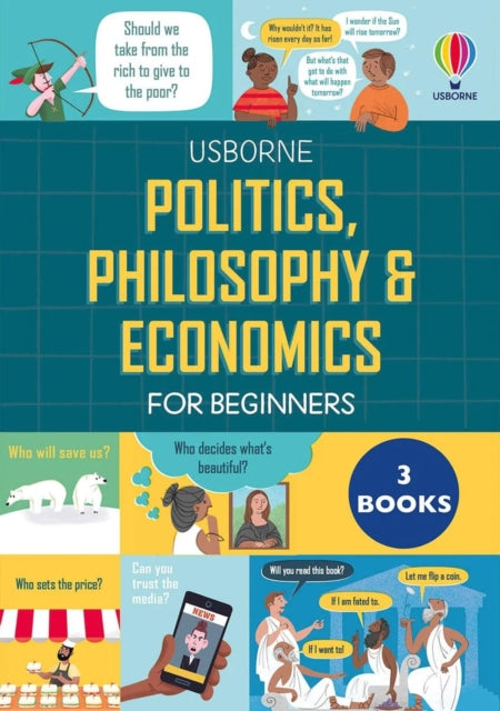 Politics, Philosophy & Economics For Beginners Slipcase