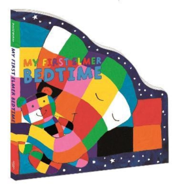 My First Elmer Bedtime - Shaped Board Book