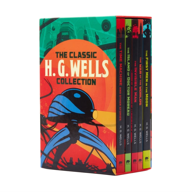 The Classic H. G. Wells Collection - 5-Volume box set edition