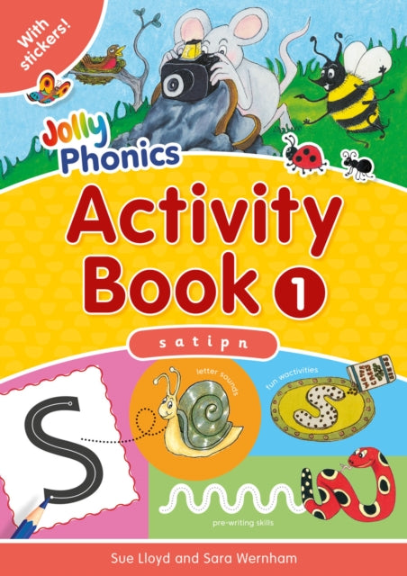 Jolly Phonics Activity Book 1: in Precursive Letters (BE)