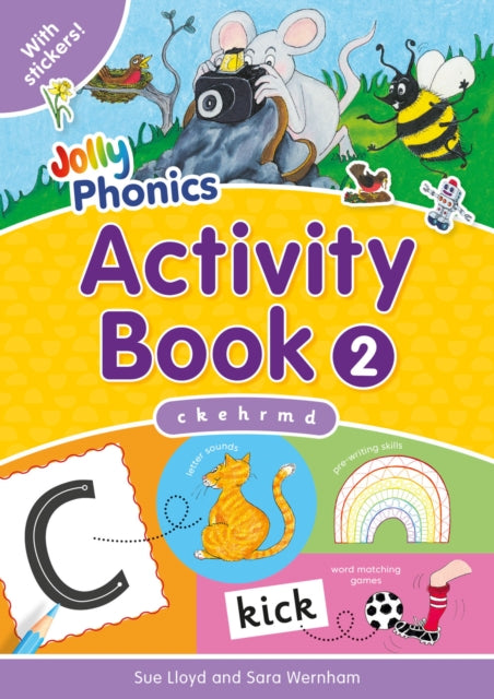 Jolly Phonics Activity Book 2: in Precursive Letters (BE)