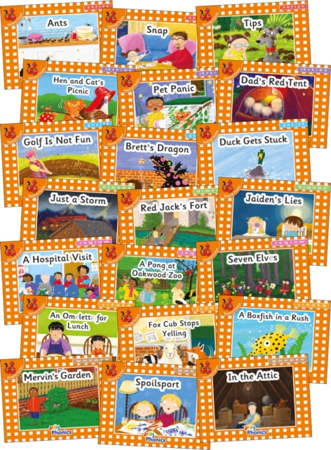 Jolly Phonics Orange Level Readers Complete Set