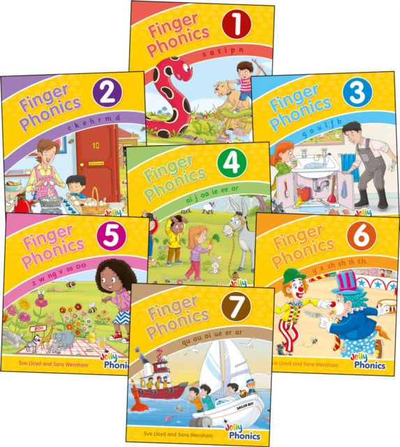 Finger Phonics Books 1-7