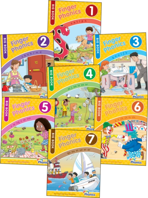 Finger Phonics Big Books 1-7