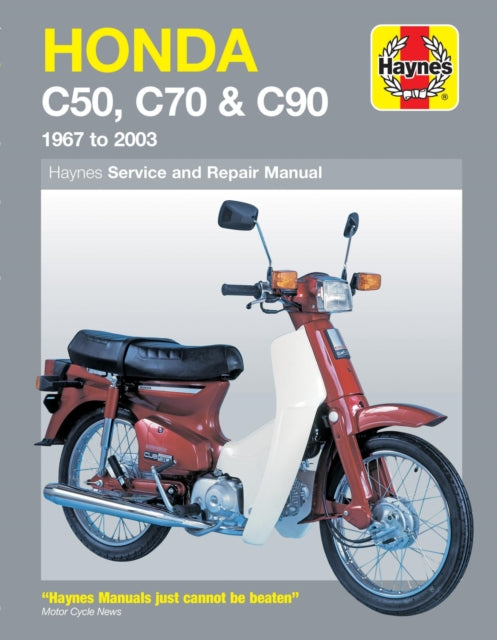 Honda C50, C70 & C90 (67 - 03) Haynes Repair Manual