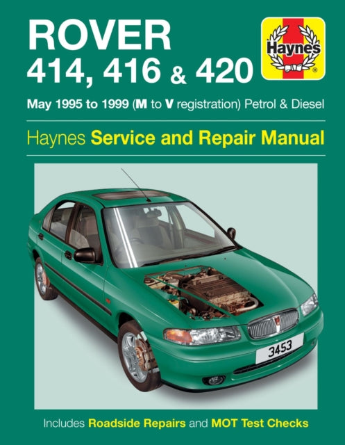 Rover 414, 416 and 420 Petrol and Diesel Service and Repair Manual: 1995 to 1999