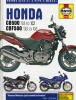 Honda CB500 and CBF500 Twins Service and Repair Manual: 1991 to 2008